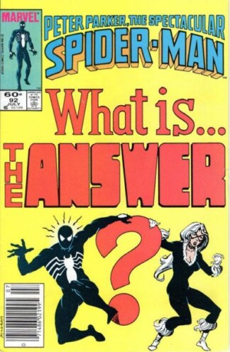 Spectacular Spider-Man #92 (1984) 1st full app. The Answer