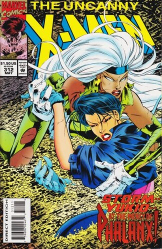 Uncanny X-Men #312 (1994) 1st full team app. of The Phalanx in their true form
