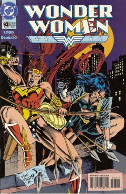 Wonder Woman #93 (1995) 1st app. Wonder Woman (Artemis), Debut of Wonder Woman's new costume