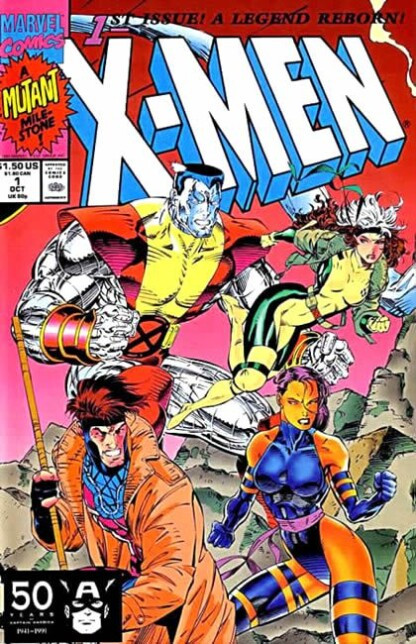 X-Men #1 (1991) 1st team app. The Acolytes, 1st team app. X-Men Blue, 1st team app. X-Men Gold