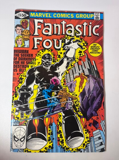 Fantastic Four #229 (1981) 1st app. Ebon Seeker
