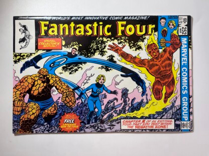 Fantastic Four #252 (1983) Horizontal format on cover and throughout entire story