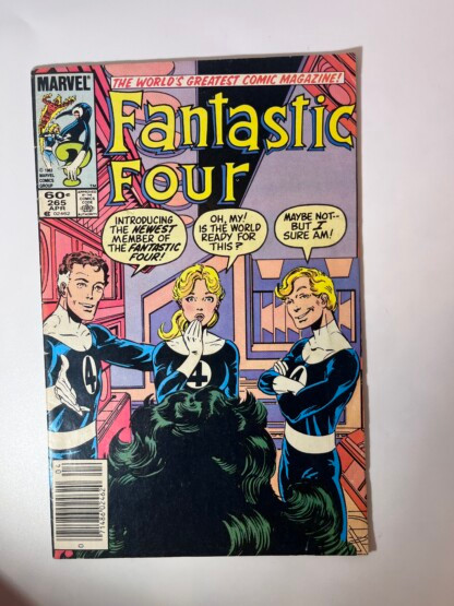 Fantastic Four #265 (1984) She-Hulk joins the Fantastic Four