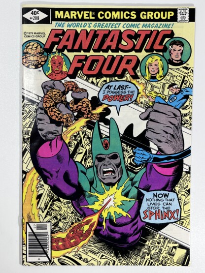 Fantastic Four #208 (1979) 1st app. Protector