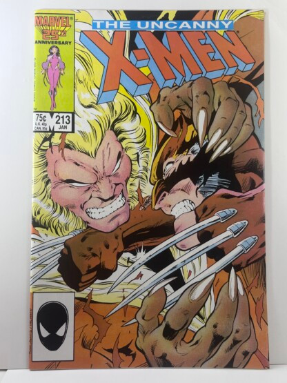 Uncanny X-Men #213 (1986) 1st cameo app. Mr. Sinister, Psylocke joins The X-Men