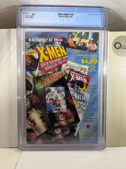 Alpha Flight #129 CGC 9.6 (1993) - Image 2