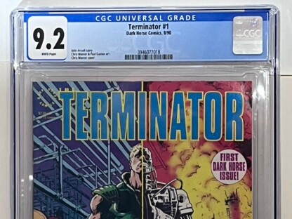 Terminator #1 CGC 9.2 (1990) - Image 3