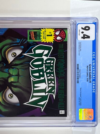 Green Goblin #1 CGC 9.4 (1995) Origin of Phil Urich as the Green Goblin - Image 3