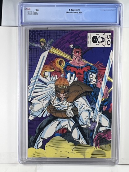 X-Force #1 CGC 9.0 (1991) 3rd app. of Warpath - Image 2