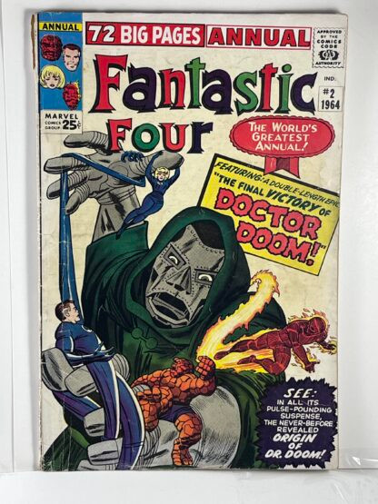 Fantastic Four Annual #2 (1964) Origin of Dr. Doom