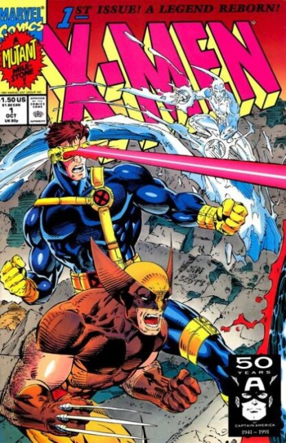 X-Men #1 (1991) 1st team app. The Acolytes, 1st team app. X-Men Blue, 1st team app. X-Men Gold