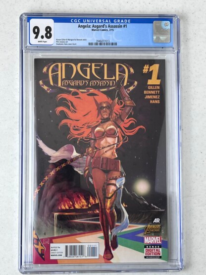 Angela: Asgard's Assassin #1 CGC 9.8 (2014) 1st app. of Sera
