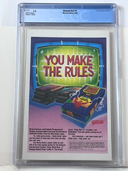 Nomad #1 CGC 7.5 (1992) - Image 2