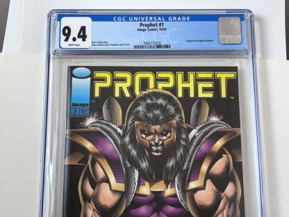Prophet #1 CGC 9.4 (1993) 1st solo series feat. Prophet - Image 3