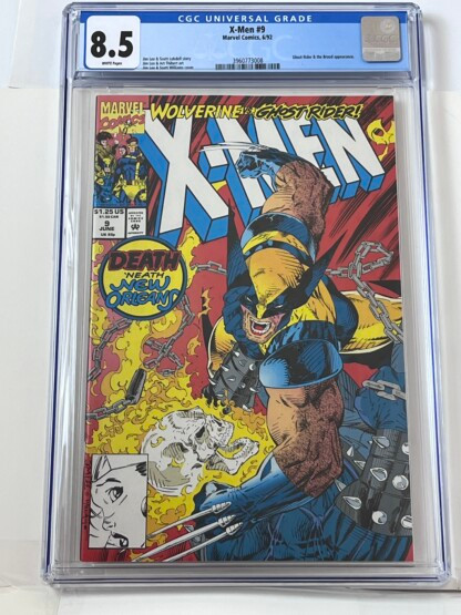 X-Men #9 CGC 8.5 (1992) Ghost Rider & the Brood appearance