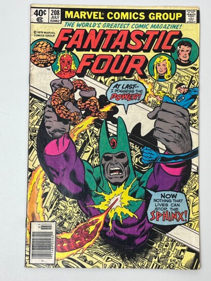 Fantastic Four #208 (1979) 1st app. Protector