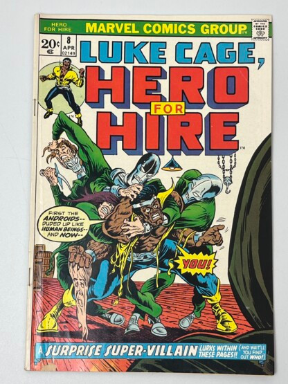 Hero For Hire #8 (1973) 1st meeting between Luke Cage & Dr. Doom