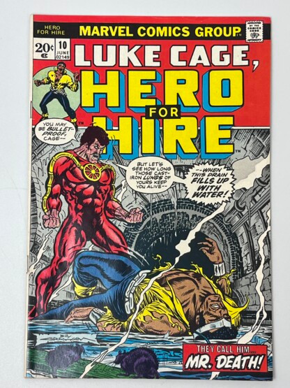 Hero For Hire #10 (1973) 1st app. of Mr. Death