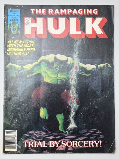 Rampaging Hulk #4 (1977) 1st app. Exo-Mind