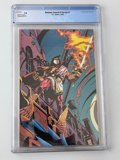 Batman: Sword of Azrael #1 CGC 9.6 (1992) 1st app. Azrael (Jean-Paul Valley) - Image 2