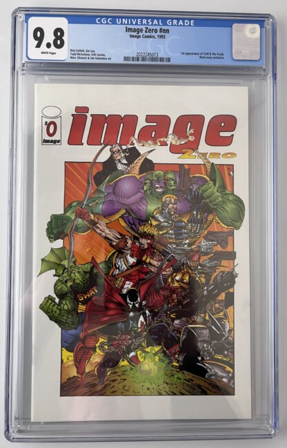 Image Zero #0 CGC 9.8 (1993) 1st app. of Troll & The Freak