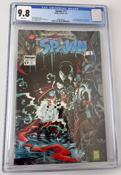 Spawn #17 CGC 9.8 (1994) 1st full app. Anti-Spawn (Jason Wynn)