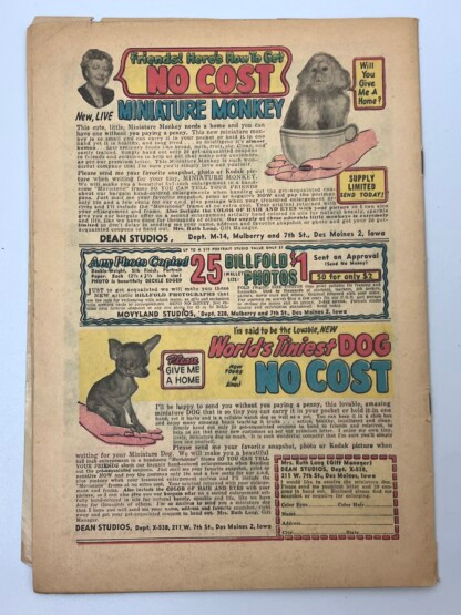 Casper The Friendly Ghost #63 (1957) Missing back cover, front cover not attached - Image 2