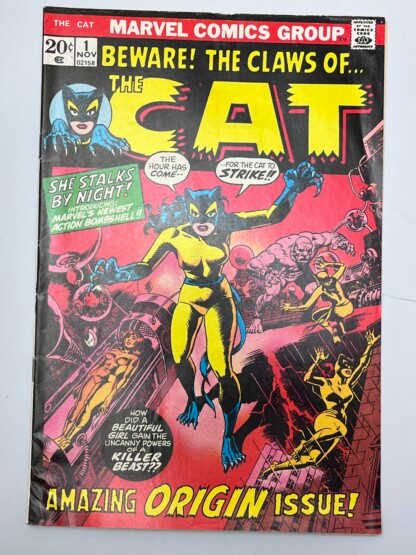 The Cat #1 (1972) 1st app. and Origin of The Cat