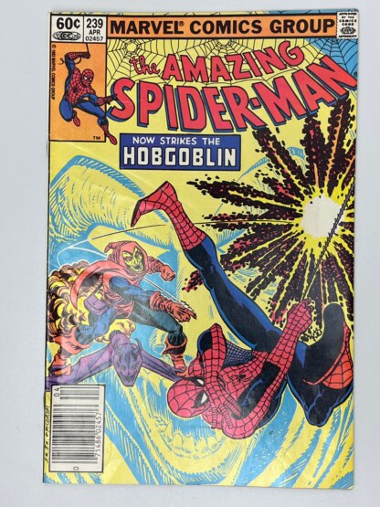 Amazing Spider-Man #239 (1983) 2nd app. Hobgoblin (Roderick Kingsley), 1st battle Spider-Man vs Hobgoblin