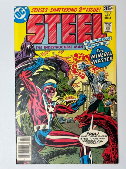Steel, The Indestructable Man #2 (1978)