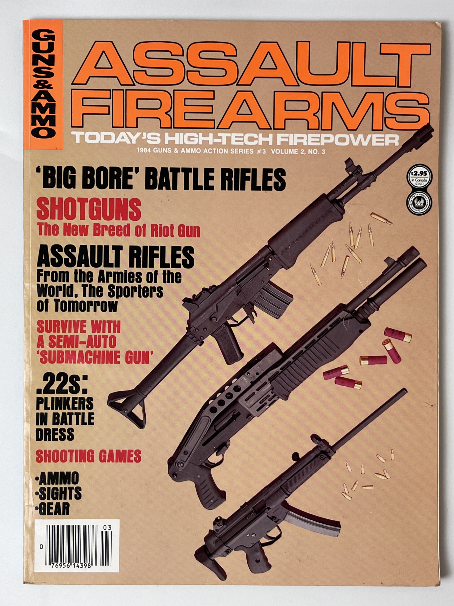 Assault Firearms June 1984 in 7.0 Fine / Very Fine