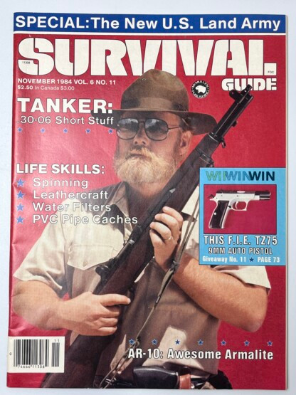 Survival Guide November 1984 in 8.0 Very Fine