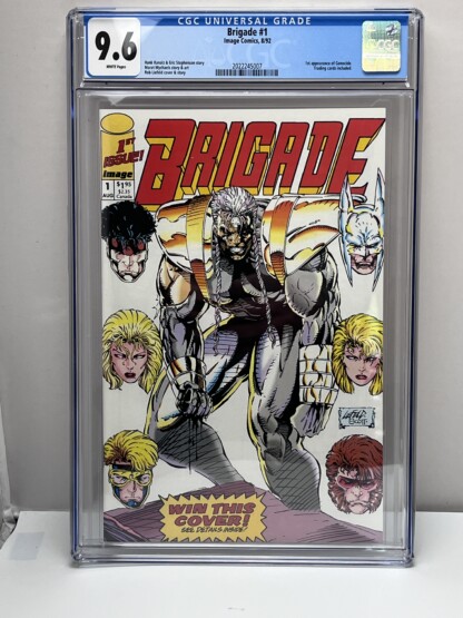 Brigade #1 CGC 9.6 (1992) 1st app. of Genocide