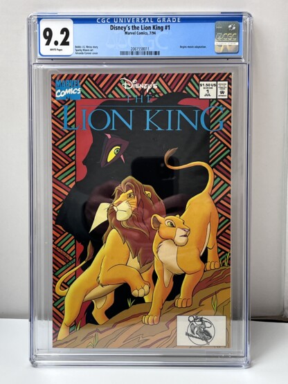 Disney's The Lion King #1 CGC 9.2 (1994)