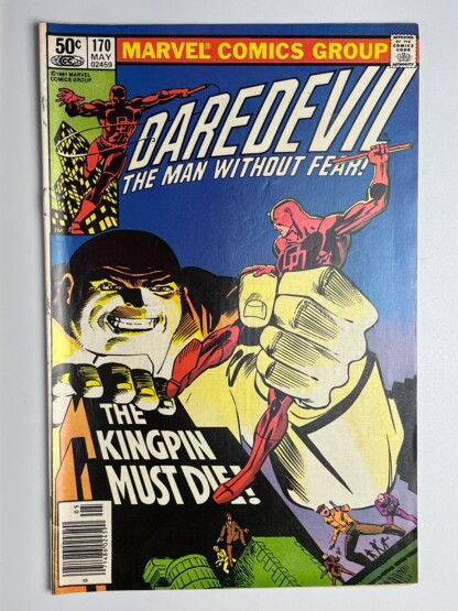 Daredevil #170 (1981) 1st app. Kingpin in the Daredevil title