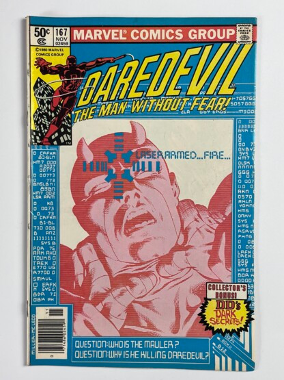 Daredevil #167 (1980) 1st app. & Death of The Mauler