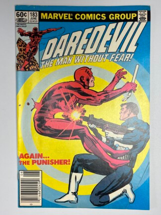 Daredevil #183 (1982) 1st battle Daredevil vs. The Punisher