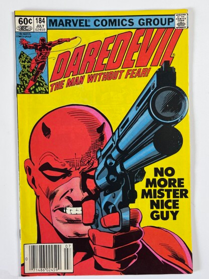 Daredevil #184 (1982) 1st team-up of the Punisher and Daredevil