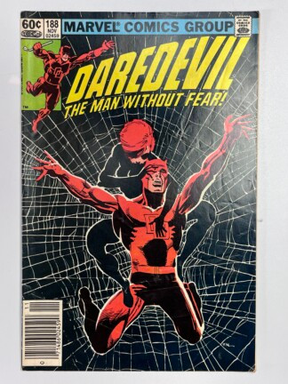 Daredevil #188 (1982) 1st cameo app. Stone