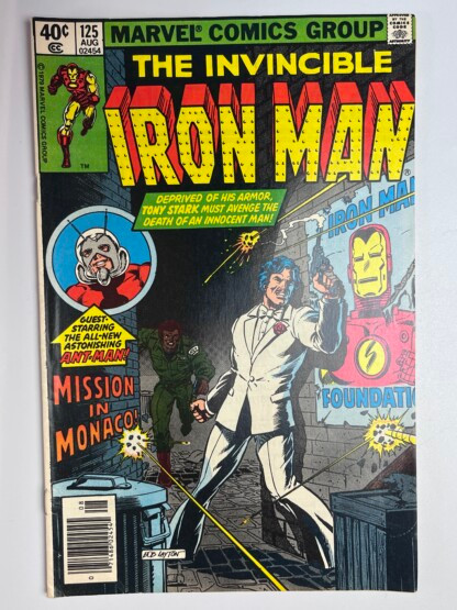 Iron Man #125 (1979) 1st cover app. James Rhodes
