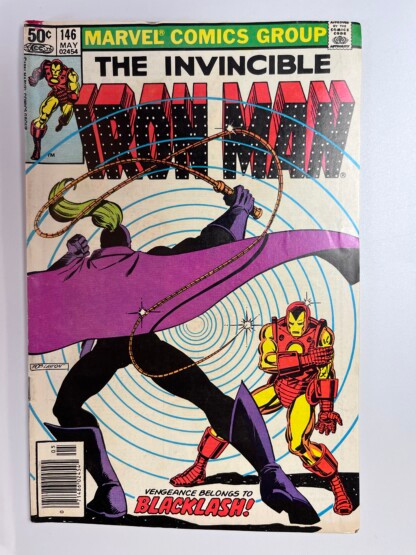 Iron Man #146 (1981) 1st app. Blacklash