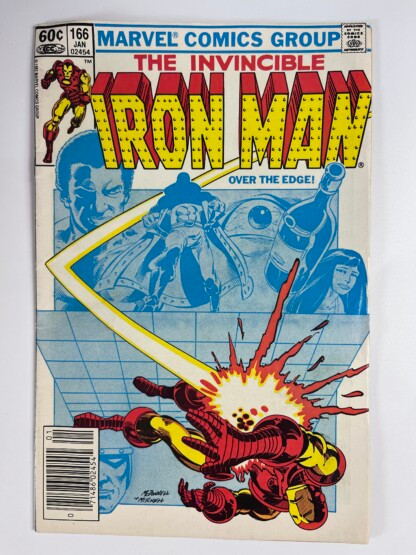 Iron Man #166 (1983) 1st full app. Obadiah Stane