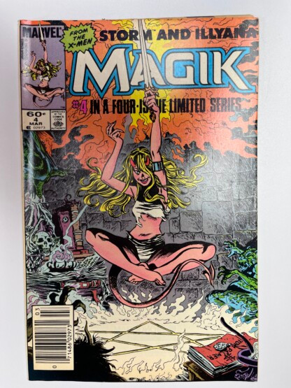 Magik #4 (1984) Magik becomes Darkchylde