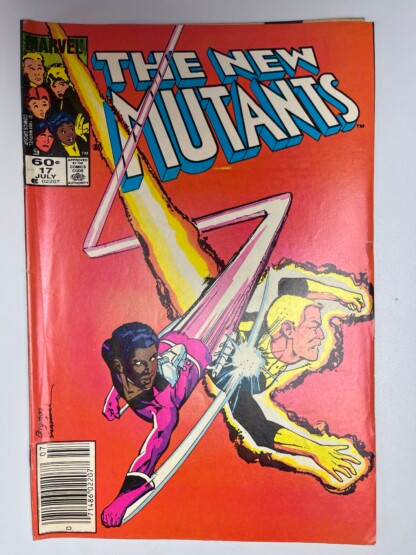 New Mutants #17 (1984) 2nd app. Thunderbird (James Proudstar)