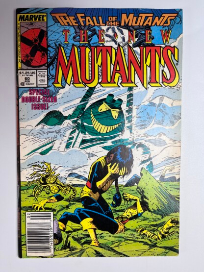 New Mutants #60 (1988) Death of Cypher