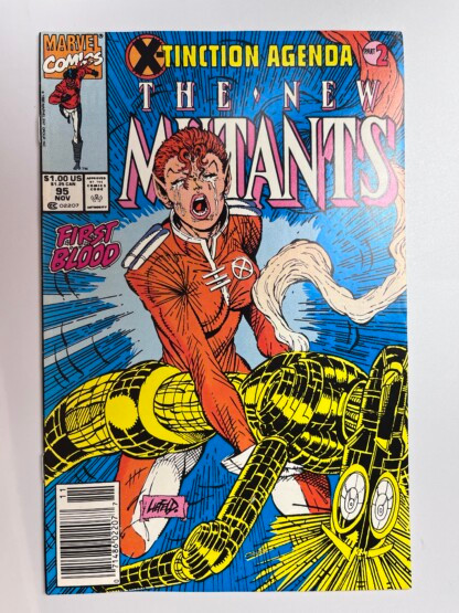 New Mutants #95 (1990) Death of Warlock