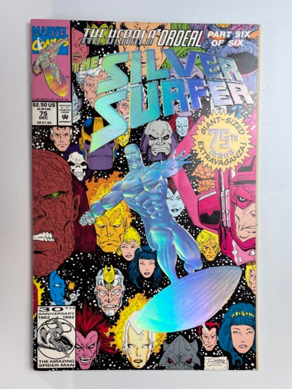 Silver Surfer #75 (1992) Death of Nova (Frankie Raye)