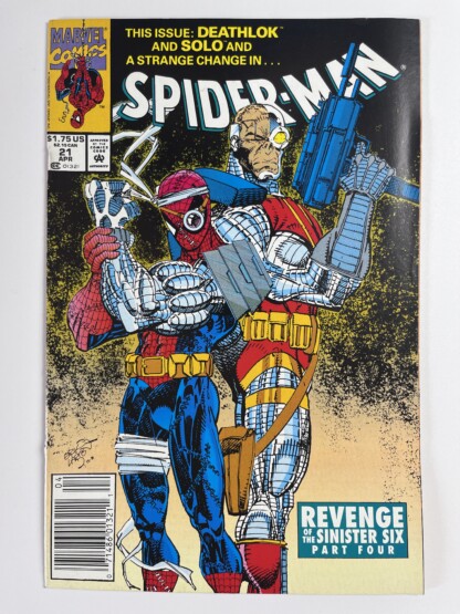 Spider-Man #21 (1992) Debut of the Cyborg Spider-Man costume