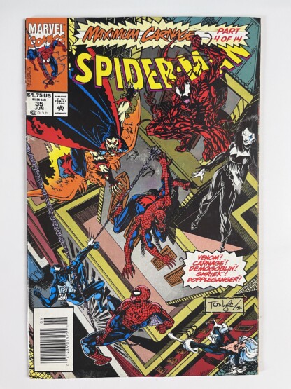 Spider-Man #35 (1993) 1st cover app. Shriek