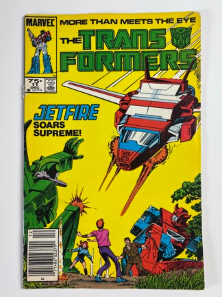 Transformers #11 (1985) 1st full app. Jetfire
